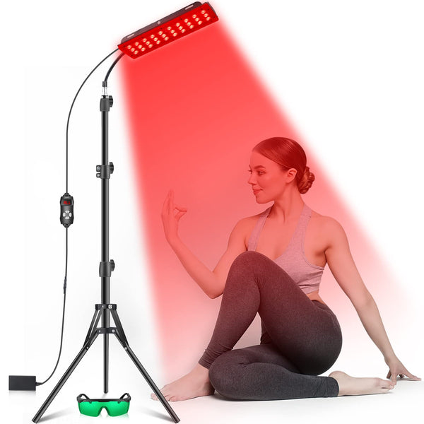 Infrared light therapy lamp