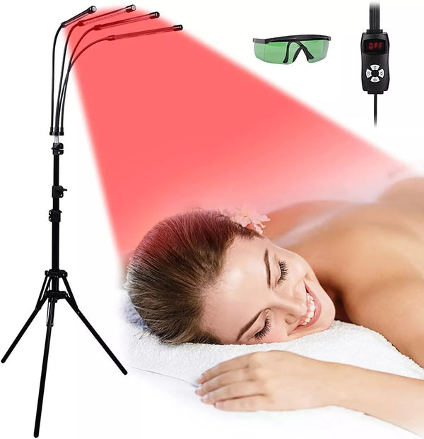 Infrared light therapy lamp